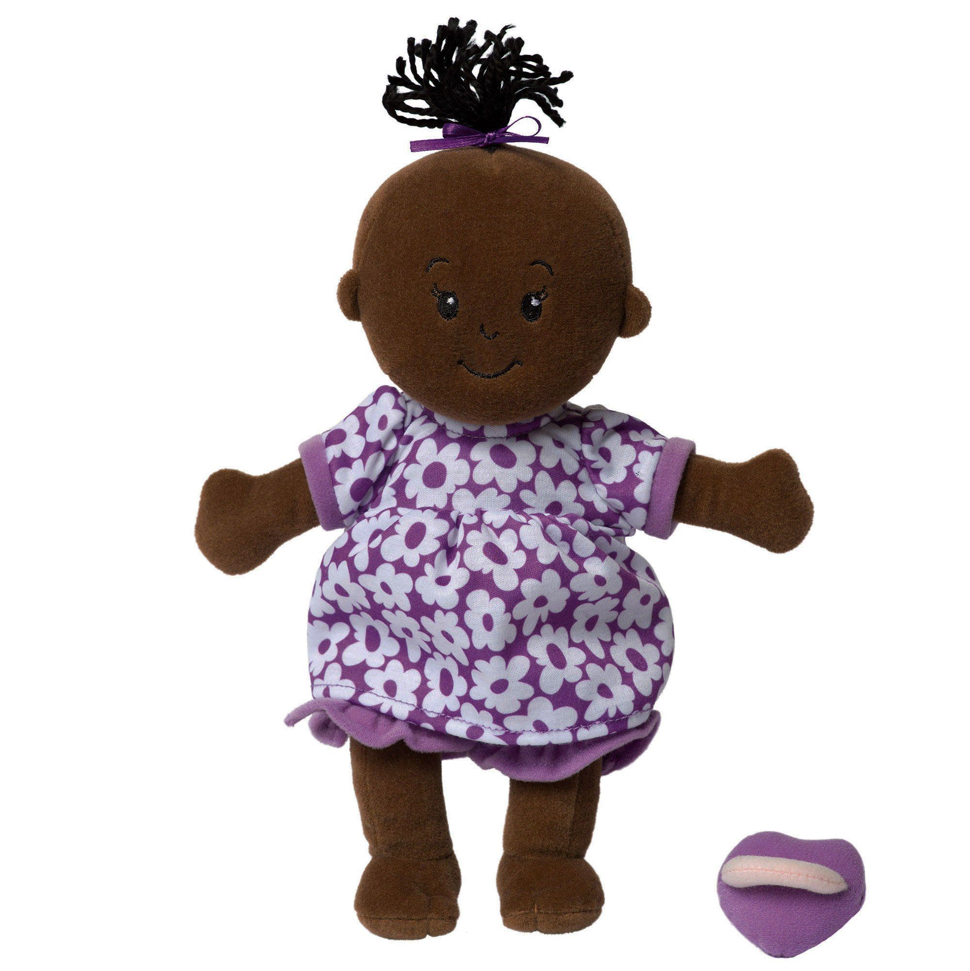Manhattan Toy Wee Baby Stella Doll Brown with Black Hair Dolls