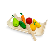 PlanToys Assorted Fruit & Vegetable Play Food