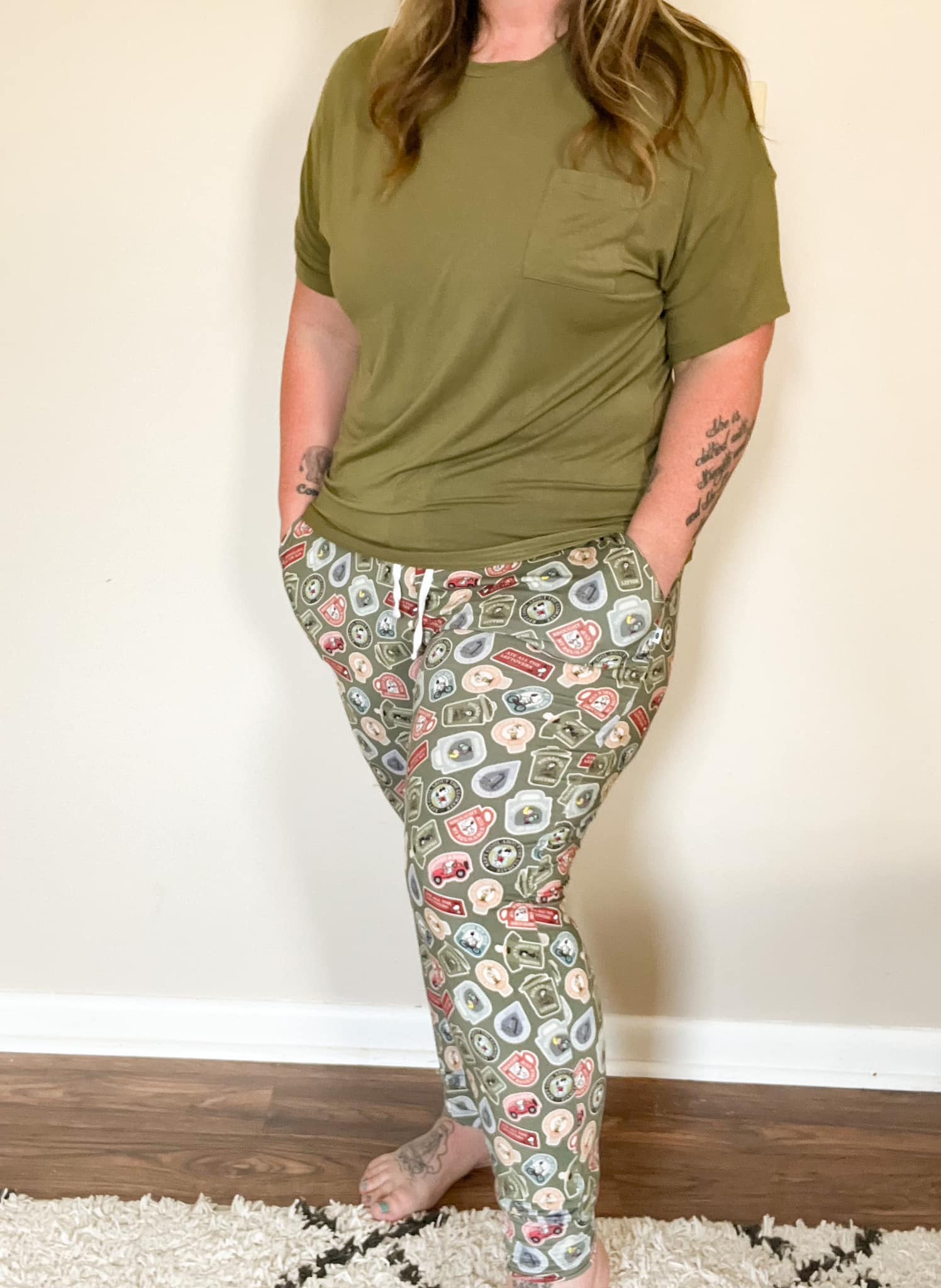 Slouchy Modal Pocket Tee (Adult)