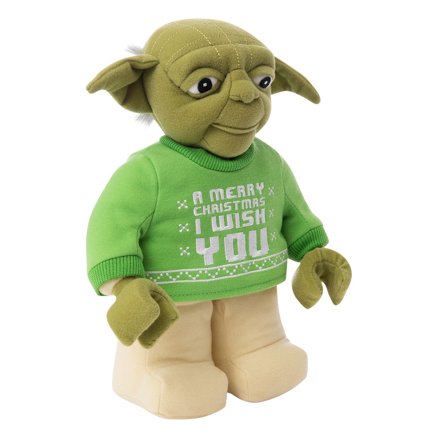 Manhattan Toy LEGO Yoda Holiday Minifigure Plushies