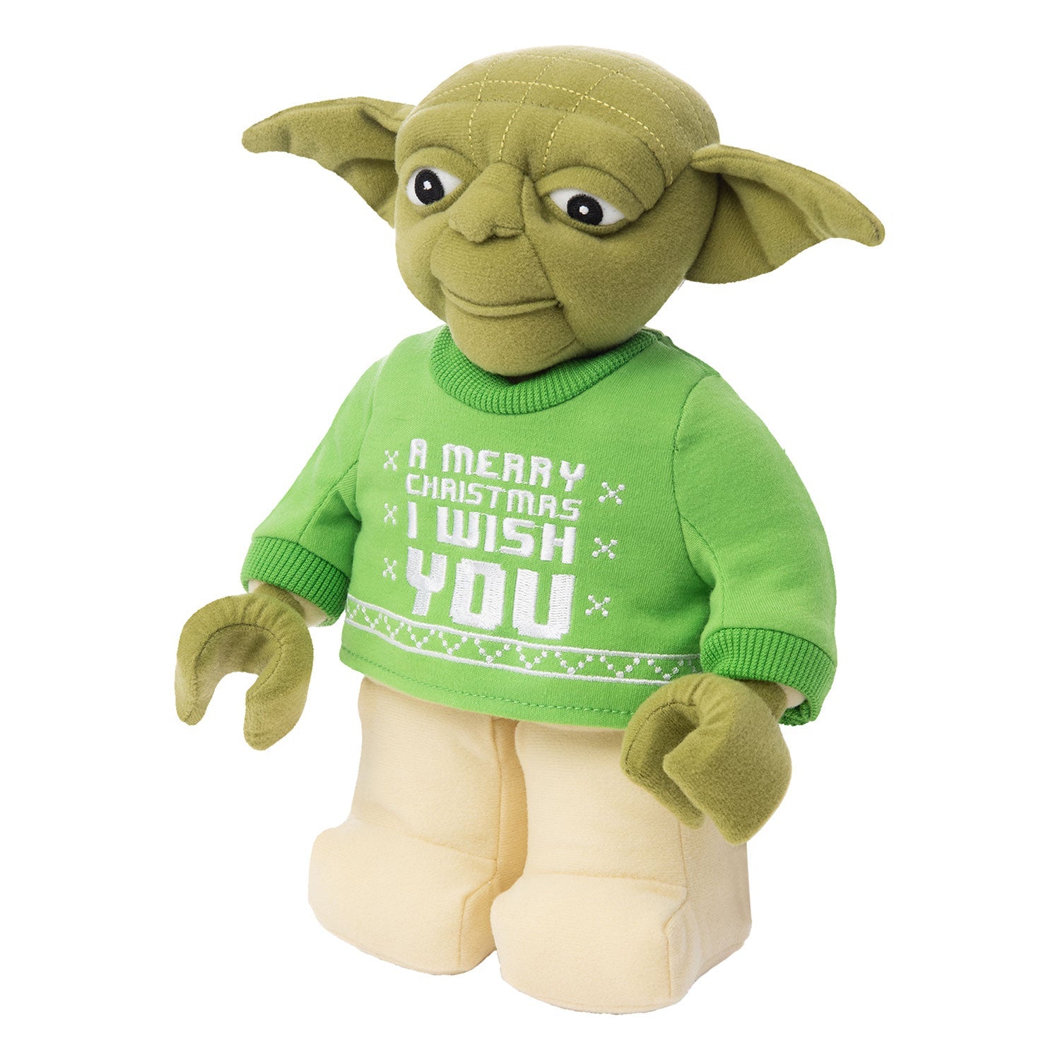 Manhattan Toy LEGO Yoda Holiday Minifigure Plushies