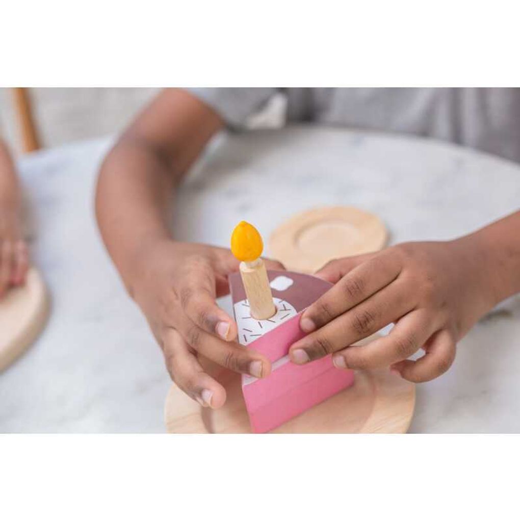 PlanToys Birthday Cake Set Play Food