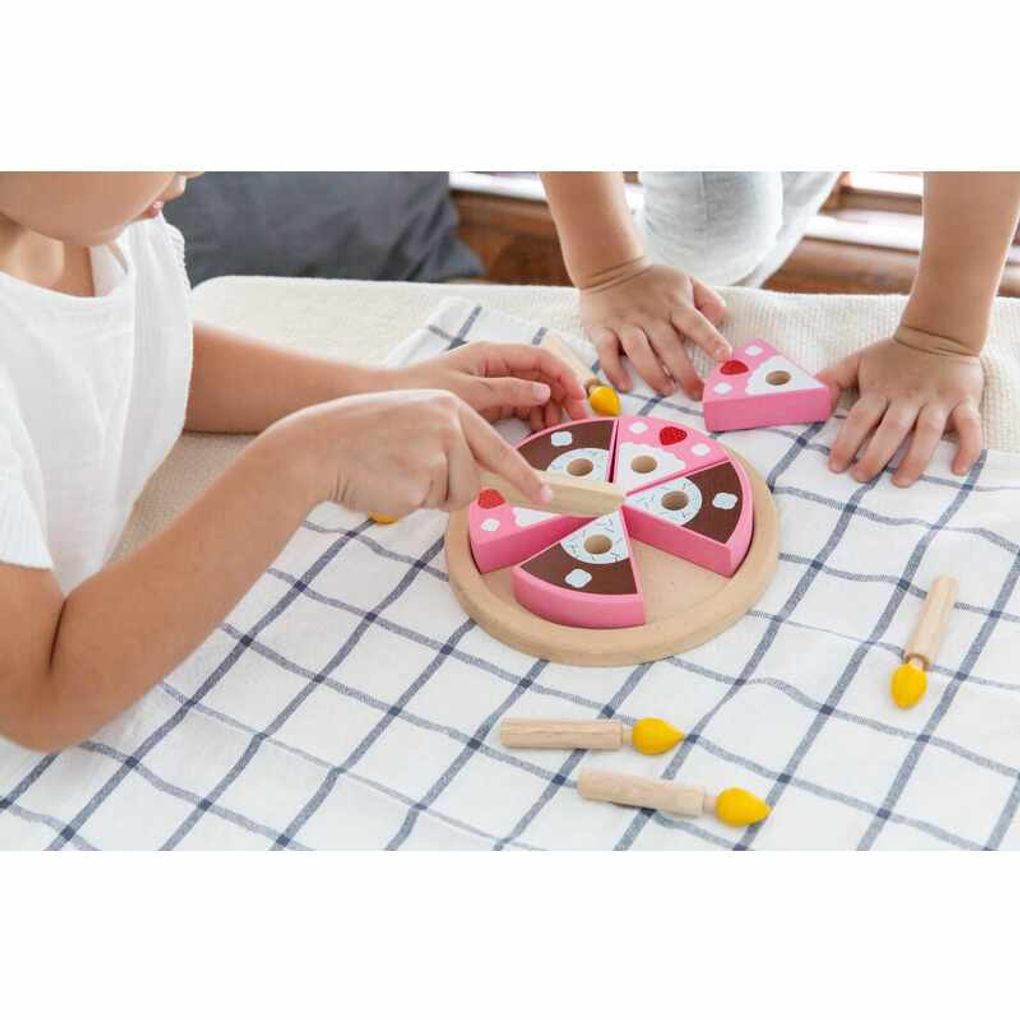 PlanToys Birthday Cake Set Play Food