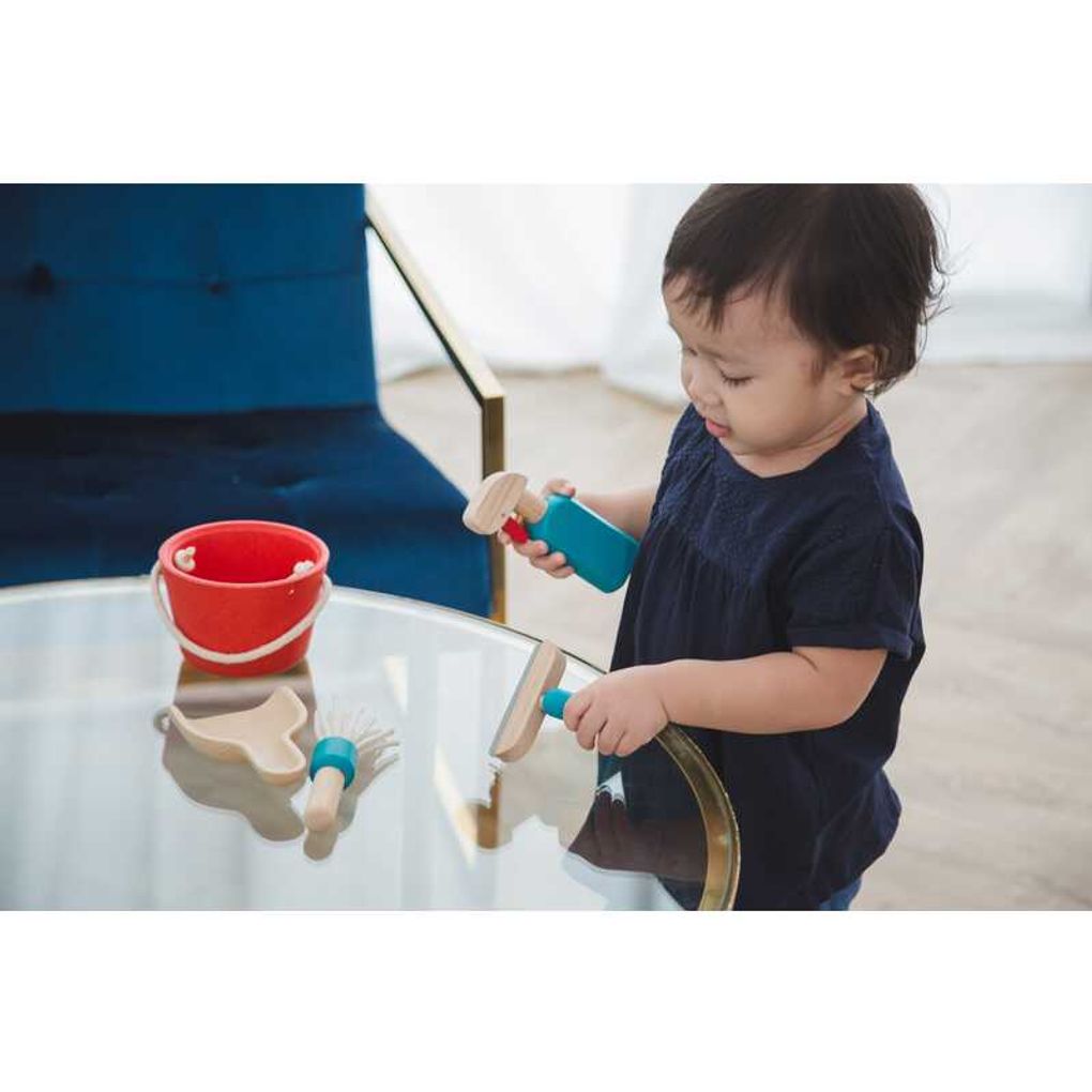 PlanToys Cleaning Set Pretend Profession