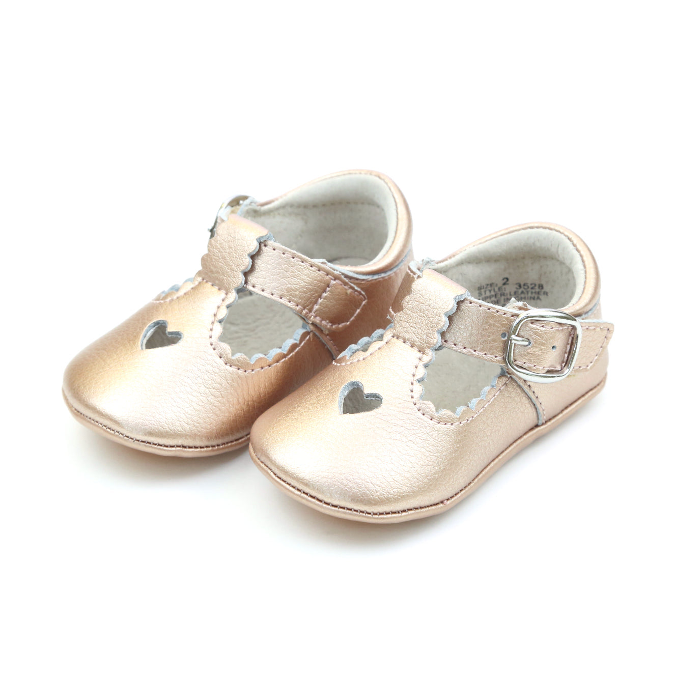 Crib Shoes Heart Crib Mary Jane For Infants | Rosalie