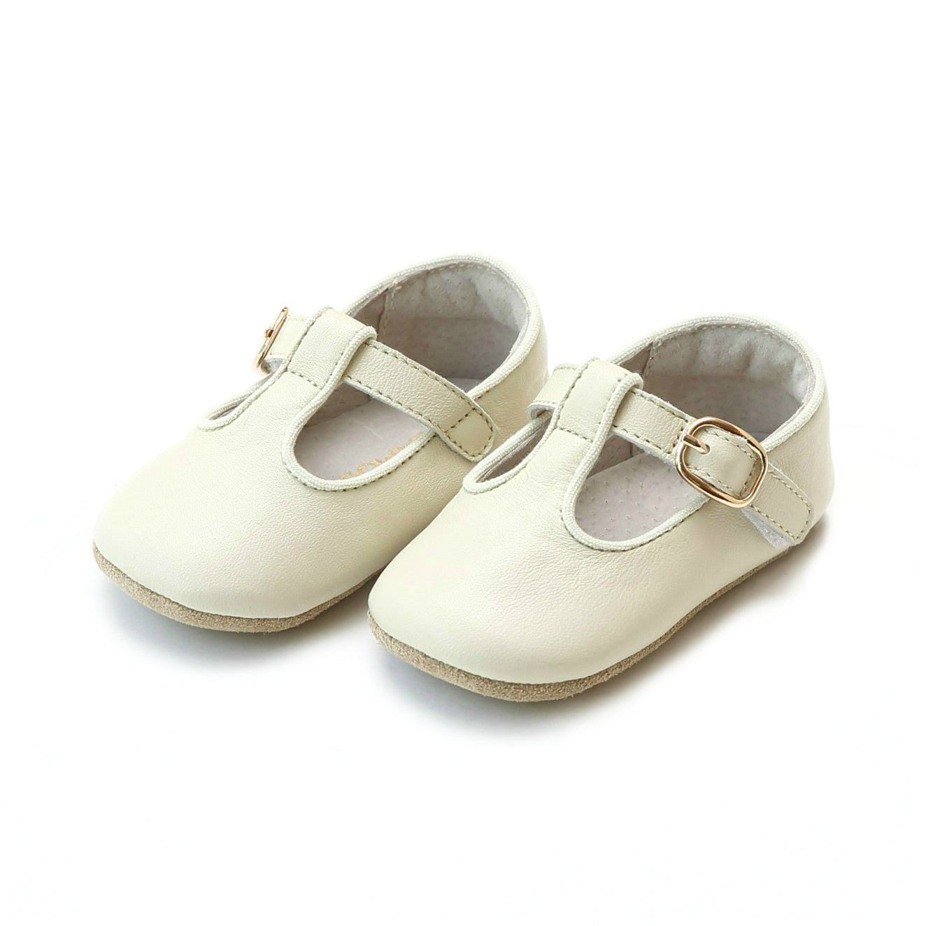 Crib Shoes Napa Leather Girls T-Strap Mary Jane (Infant) | Evie