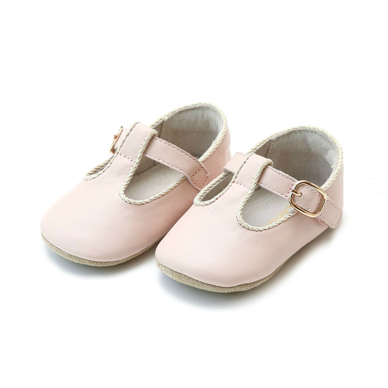 Crib Shoes Napa Leather Girls T-Strap Mary Jane (Infant) | Evie