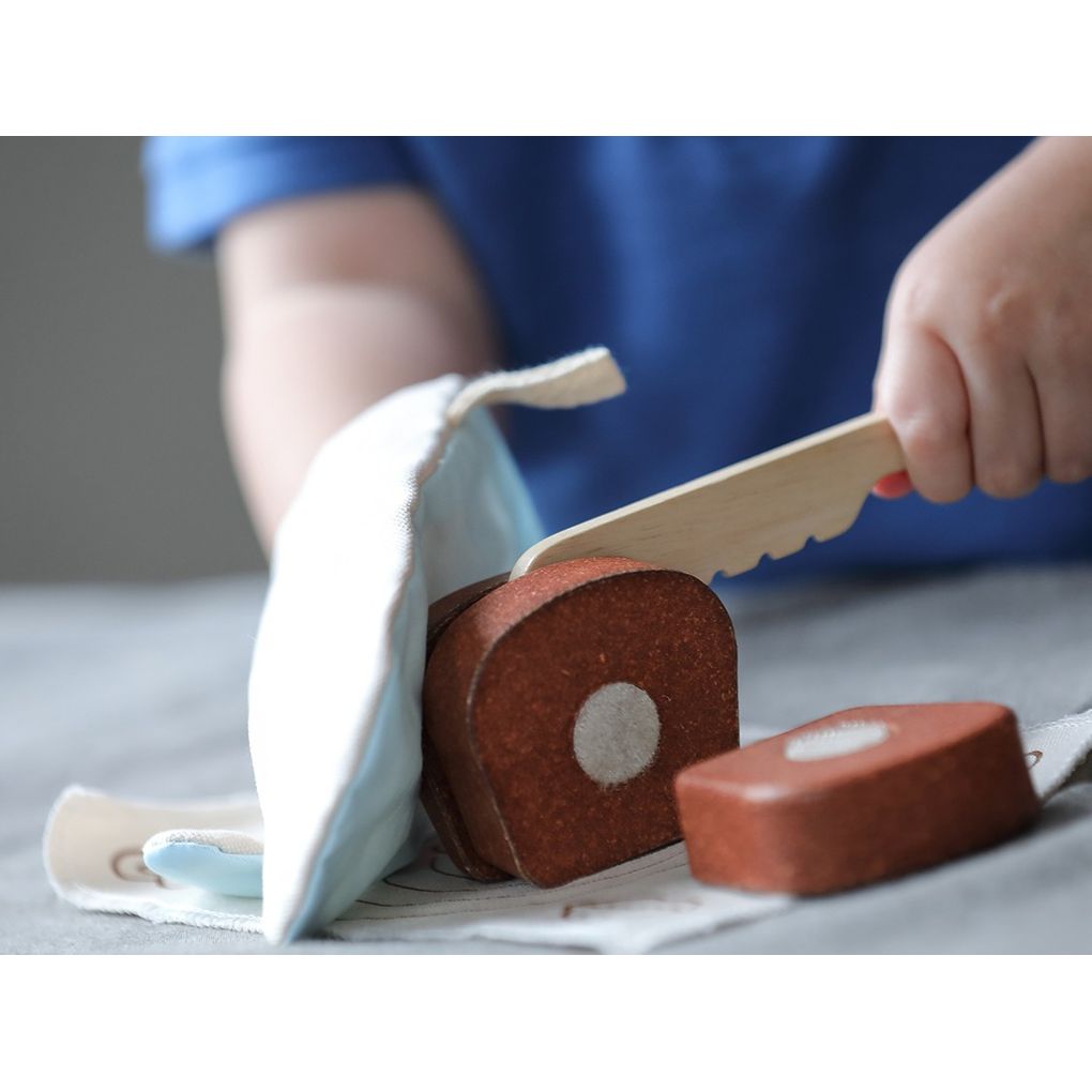 PlanToys Bread Loaf Set Play Food