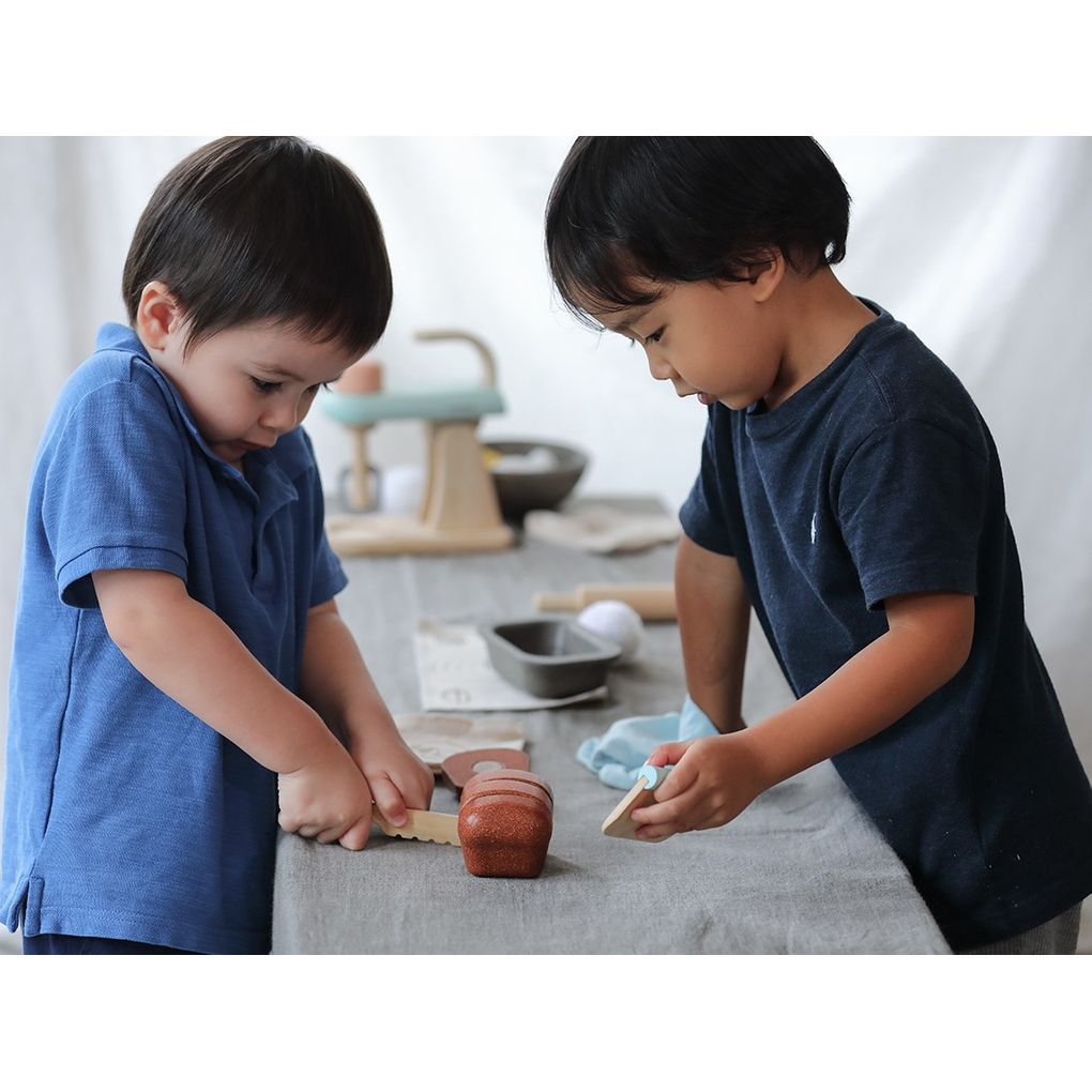 PlanToys Bread Loaf Set Play Food