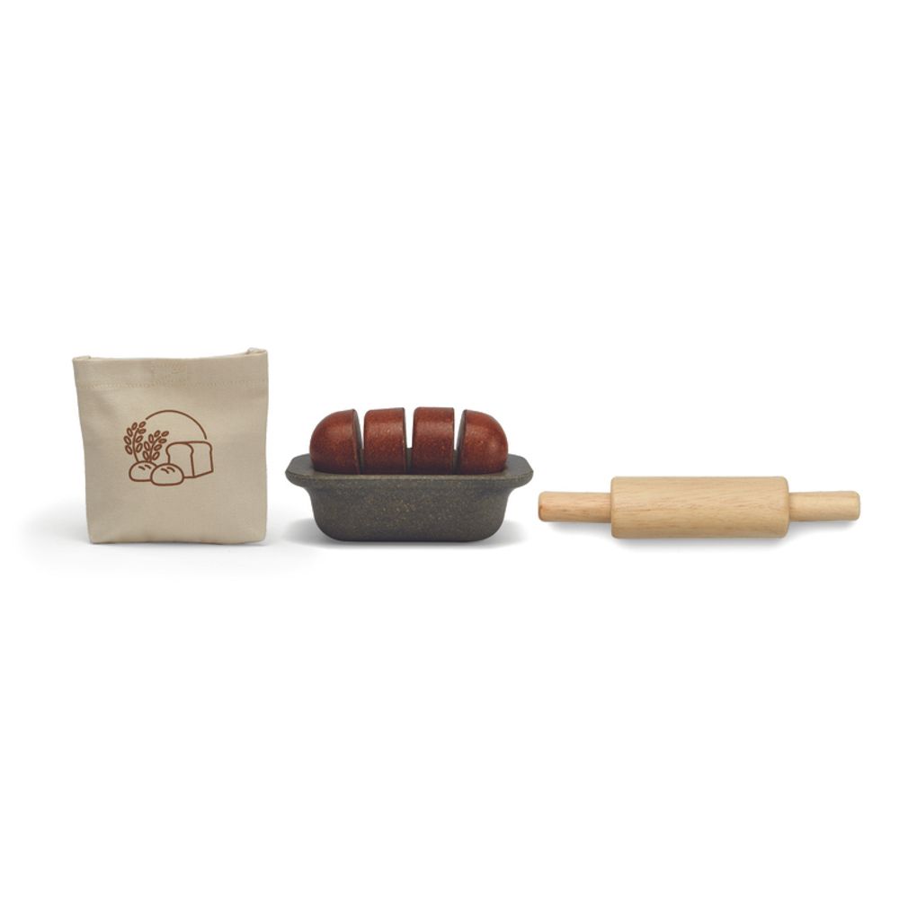PlanToys Bread Loaf Set Play Food