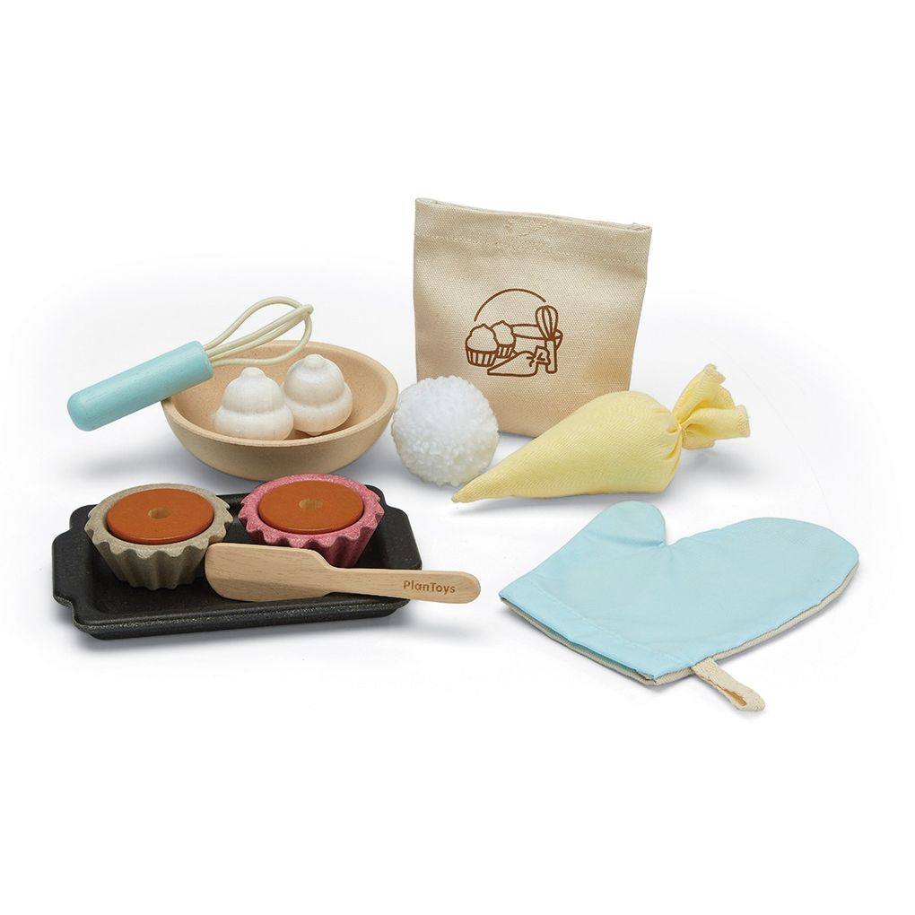 PlanToys Cupcake Set Play Food