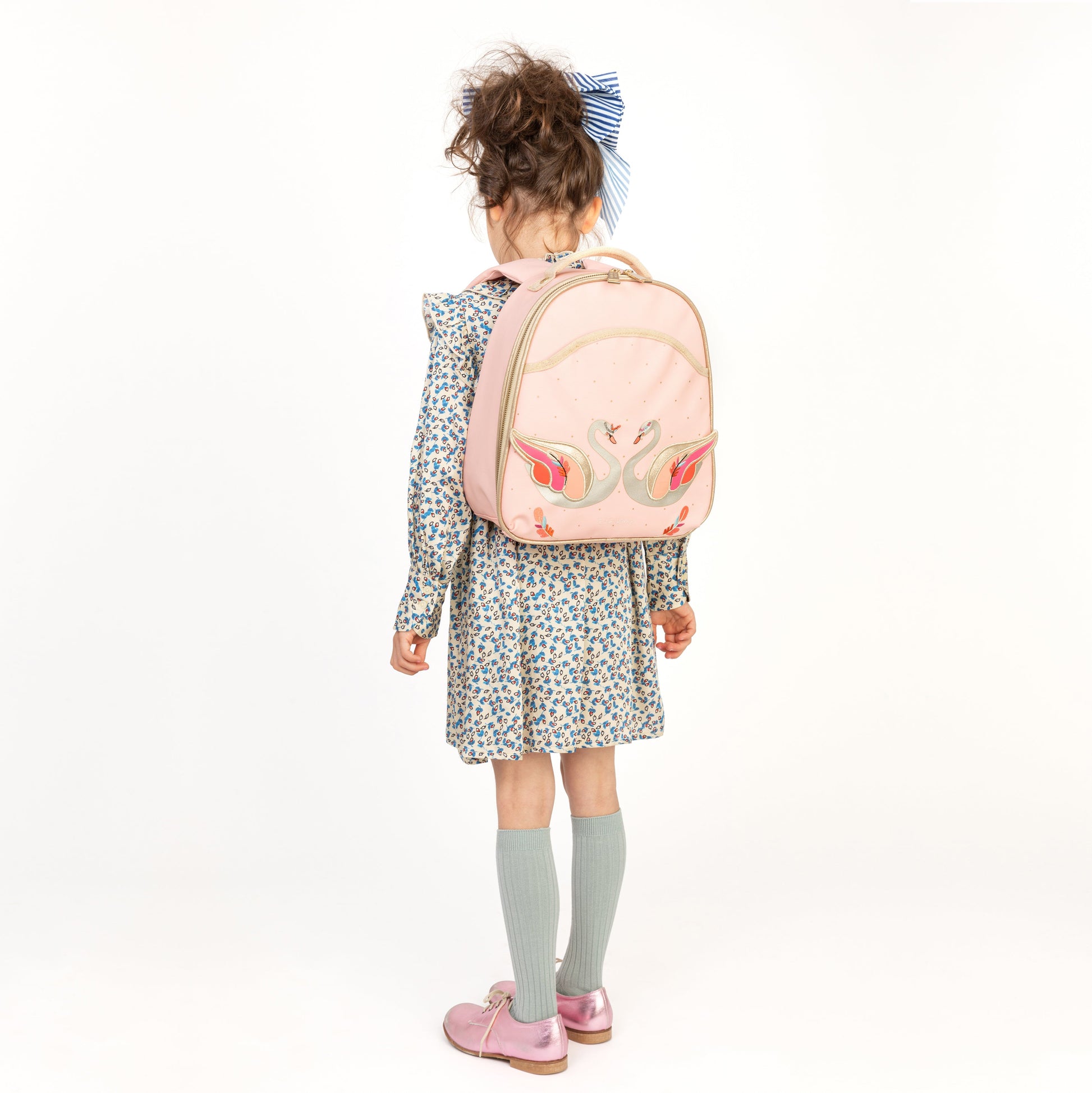 Jeune Premier Backpack Ralphie - Pearly Swans Ralphie