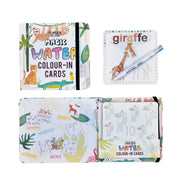 Magic Color Changing Water Cards - Jungle