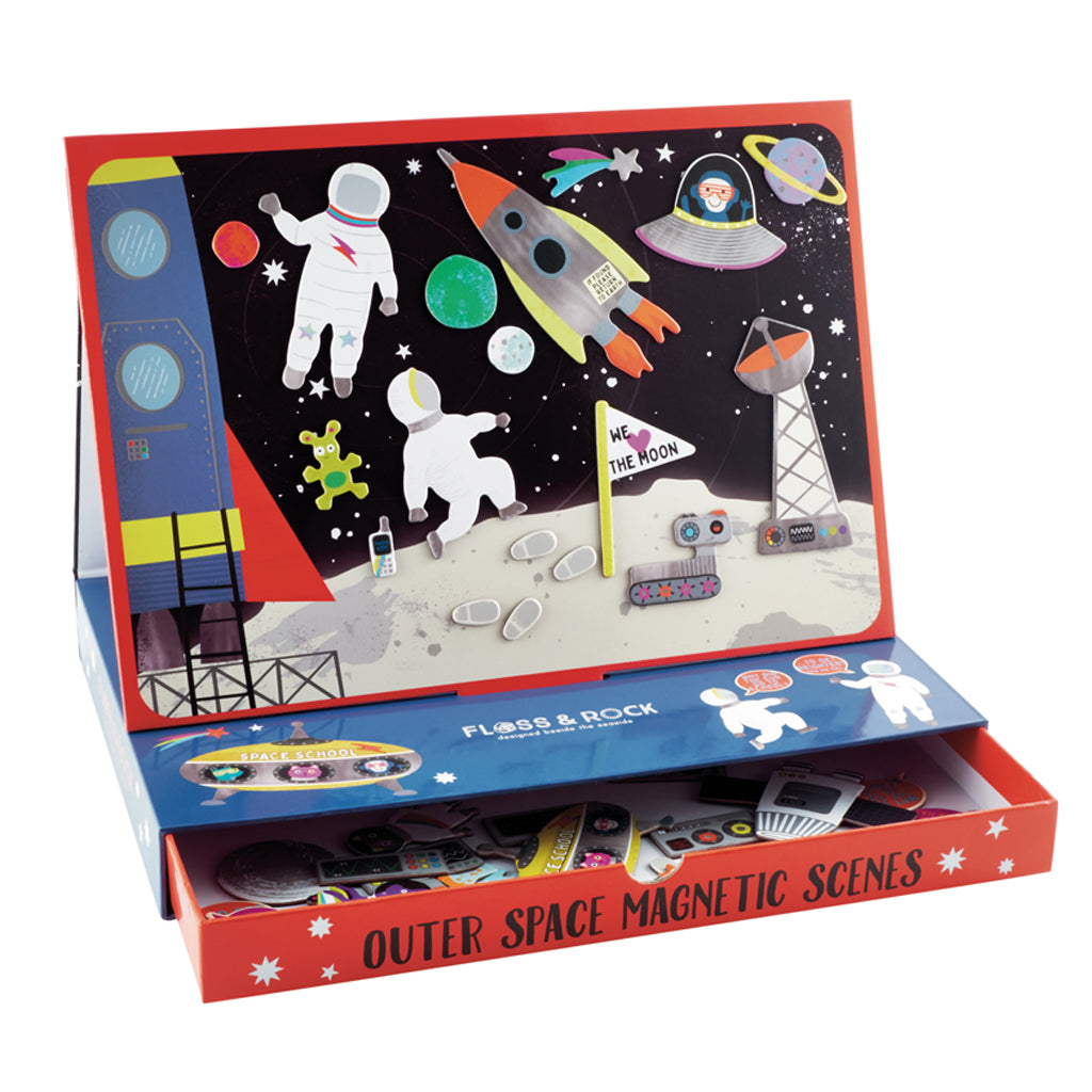 Magnetic Play Scene - Space