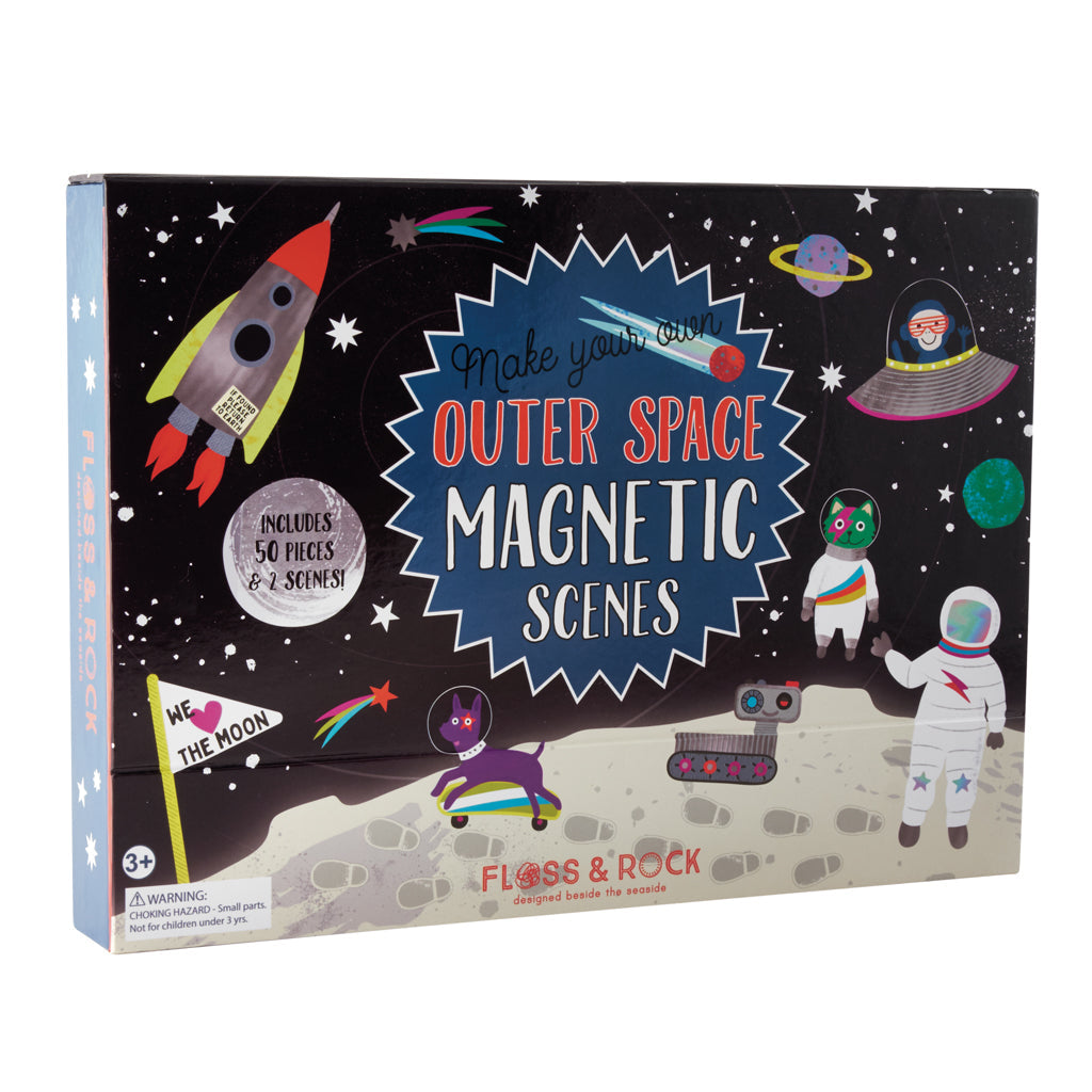 Magnetic Play Scene - Space