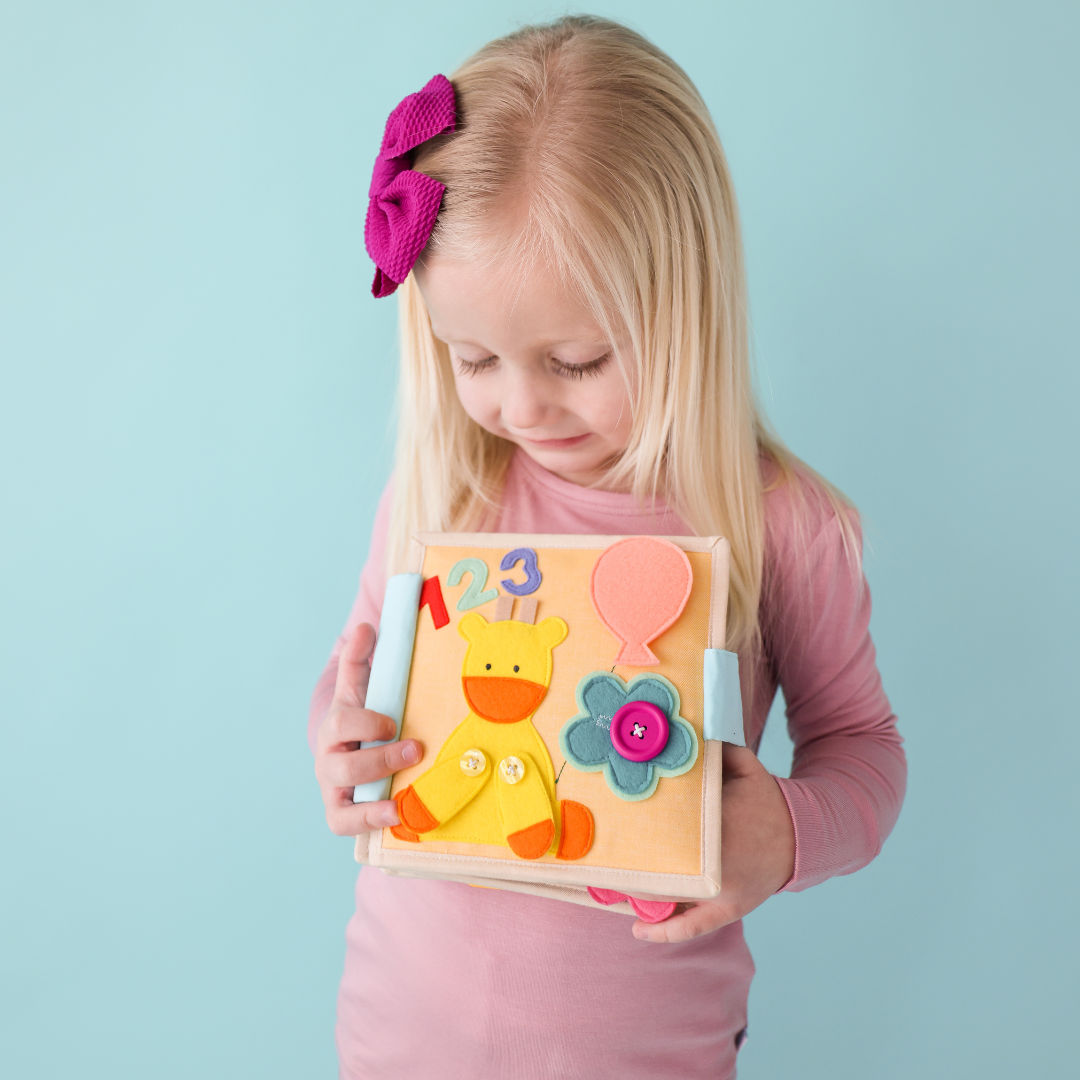 Montessori Practical Skills Quiet Book - Nano