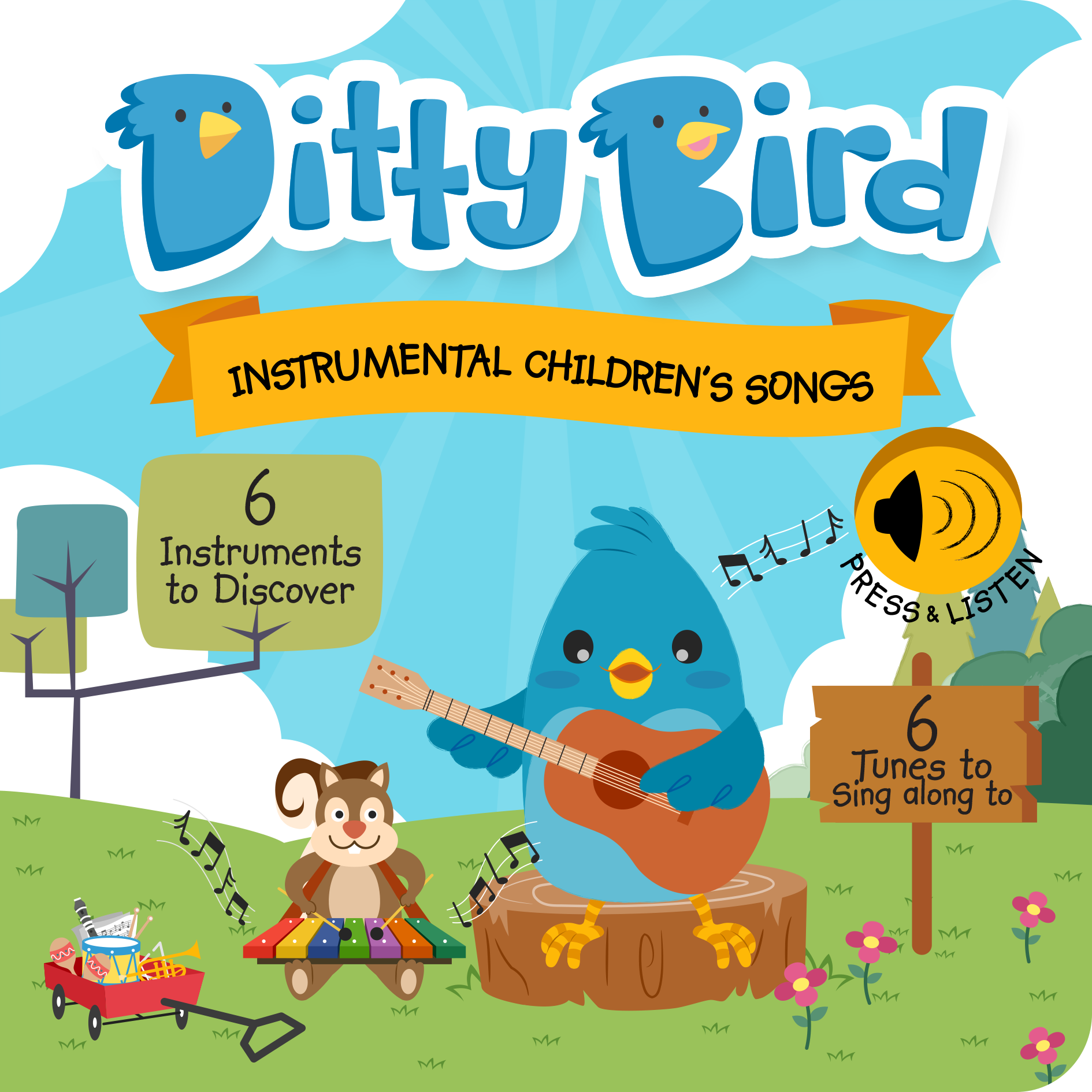 Ditty Bird Instrumental Songs Music Books
