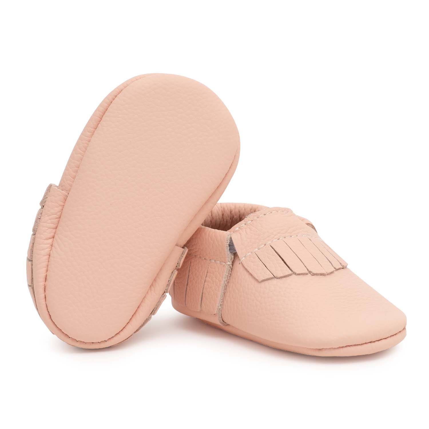 Desert Rose Baby Moccasins