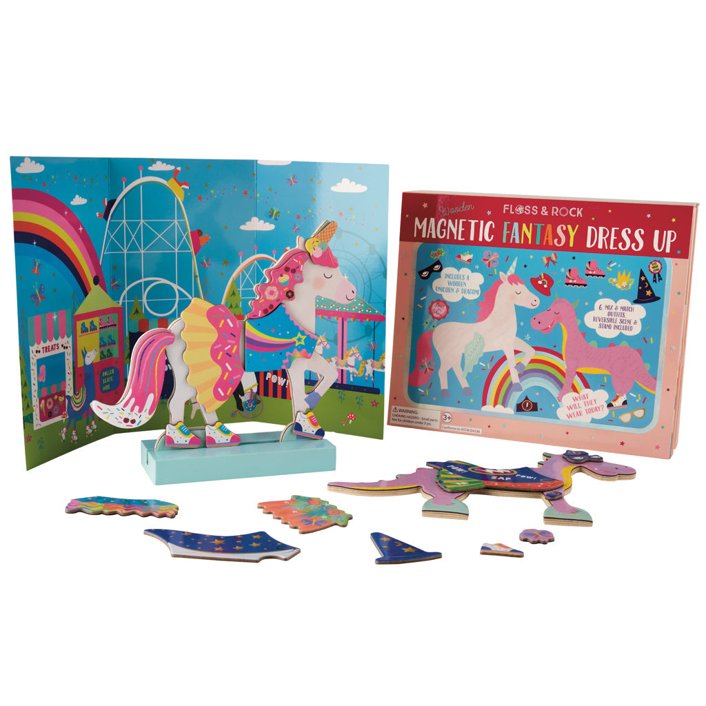 Magnetic Dress Up Fantasy Pets - Wooden Toy