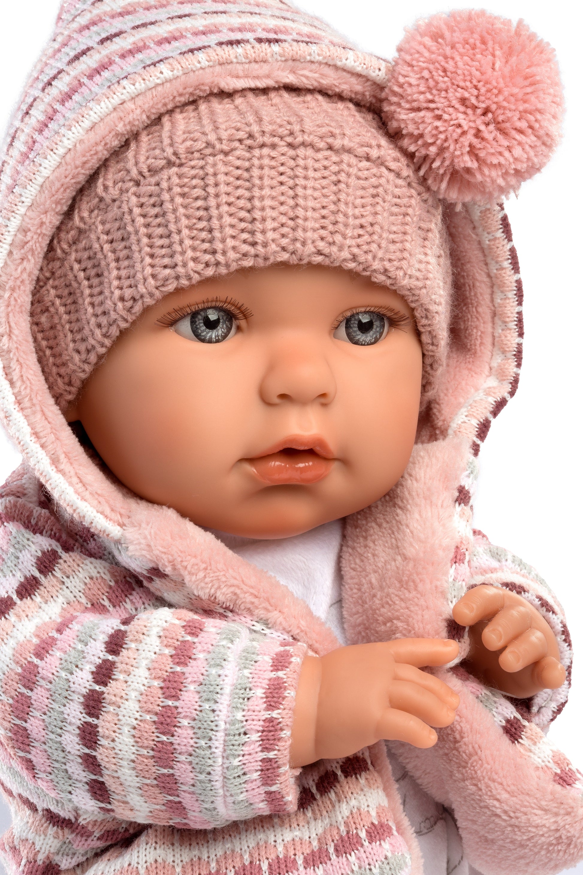 Llorens 16.5" Soft Body Crying Baby Doll Julia Dolls