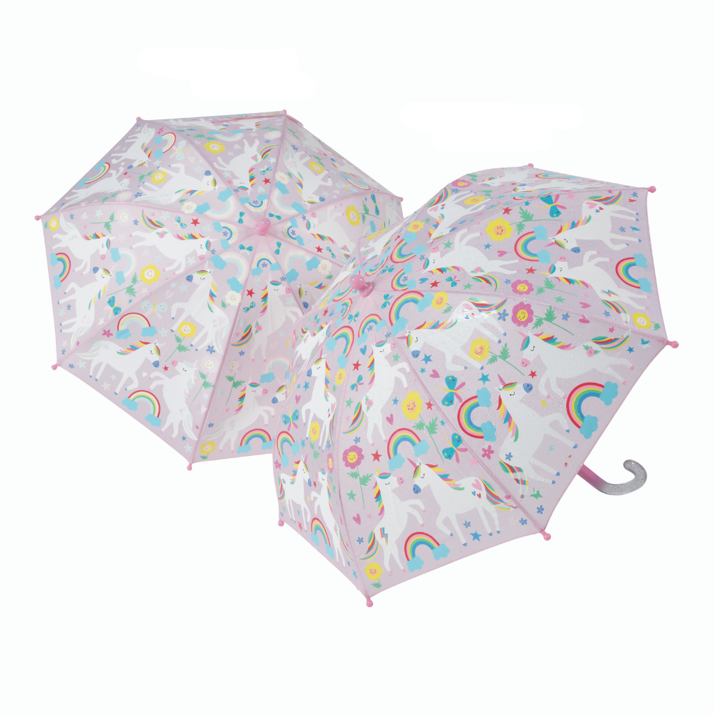 Umbrella - Rainbow Unicorn - Color Changing