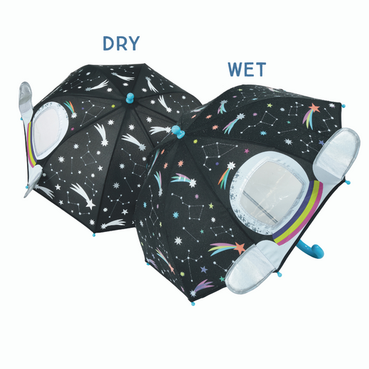 Color Changing 3D Umbrella - Space