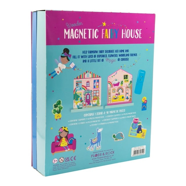 Magnetic Rainbow Fairy House