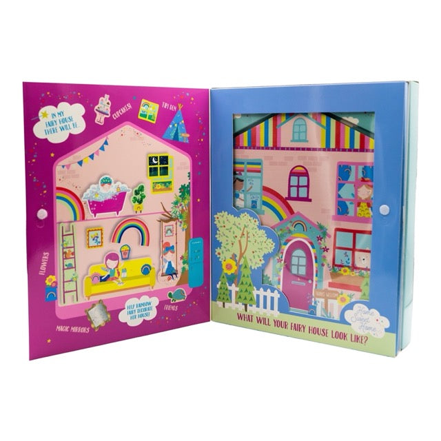 Magnetic Rainbow Fairy House