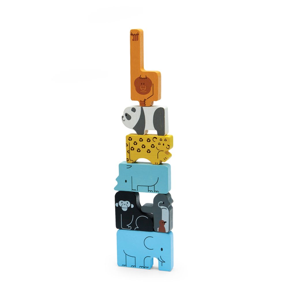PlanToys Animal Puzzle Game Shape Matching Puzzle