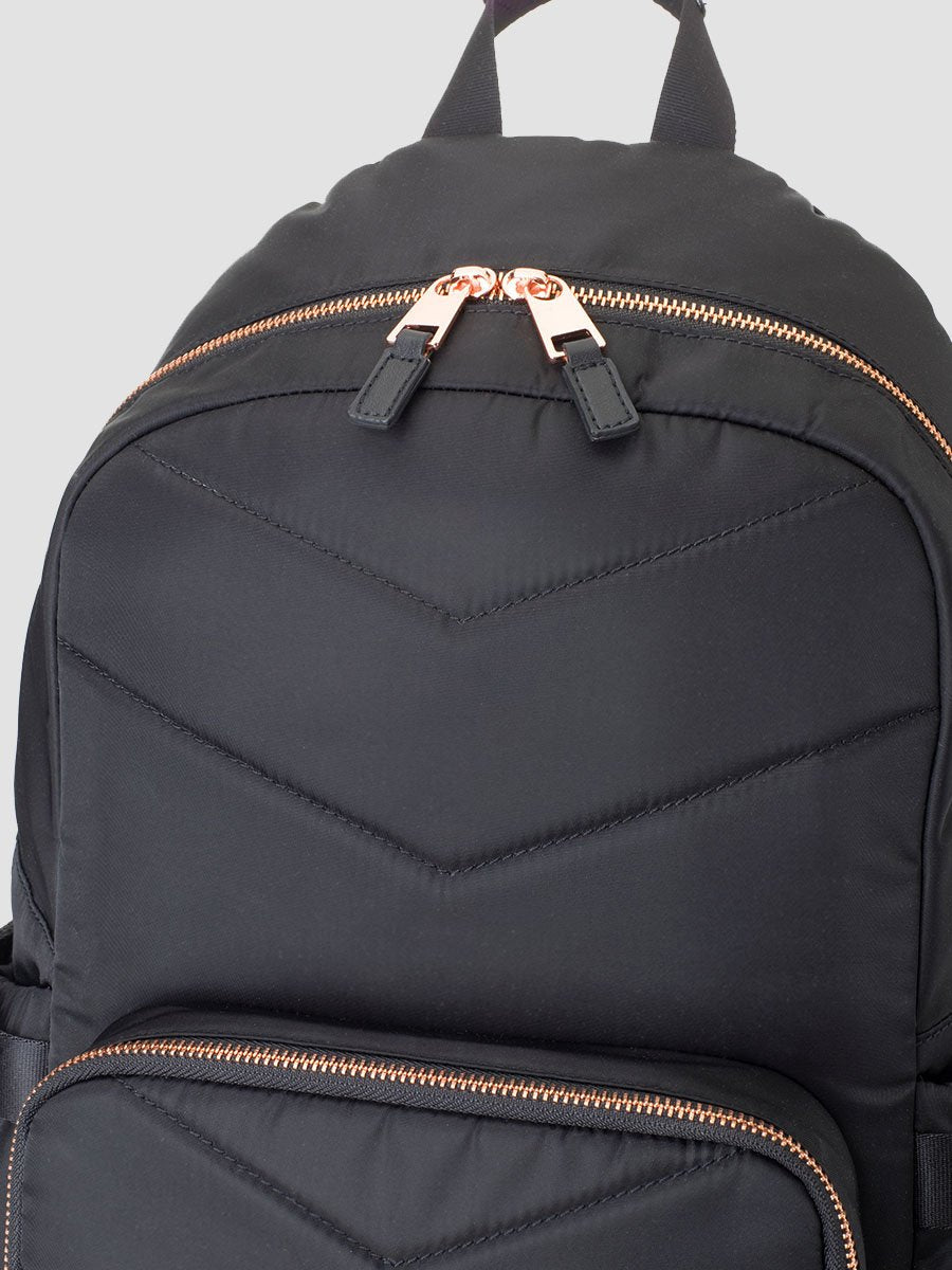 Storksak Hero Quilt Black Backpack Backpacks