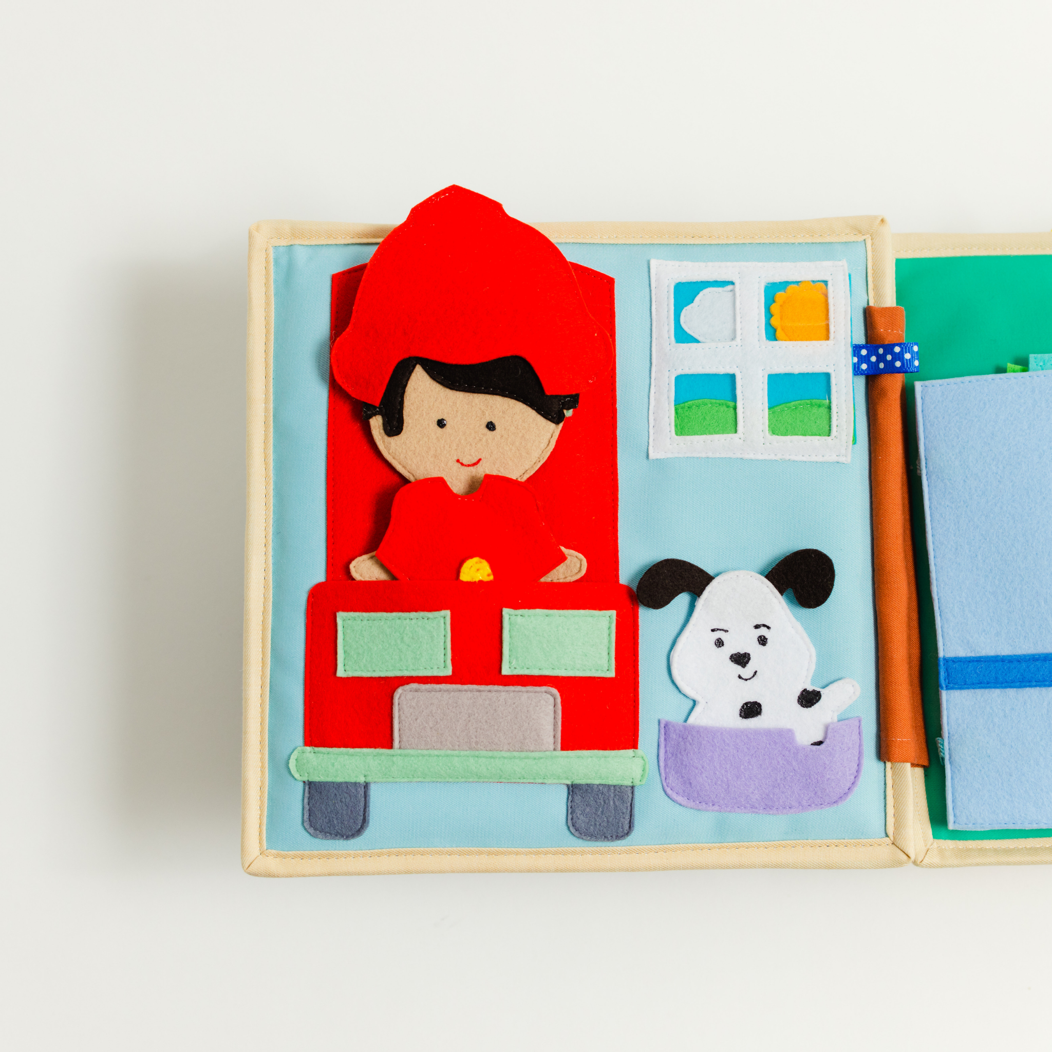 Fire And Rescue Creative Play Quiet Book