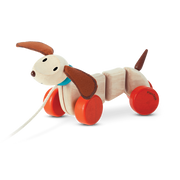 PlanToys Happy Puppy Push & Pull