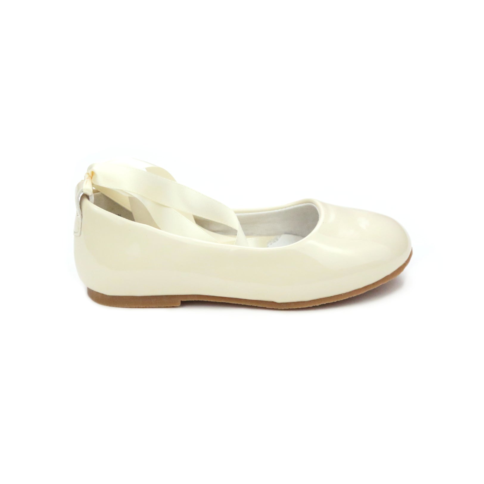 L'Amour Sylvie Laced Leather Flat Flats