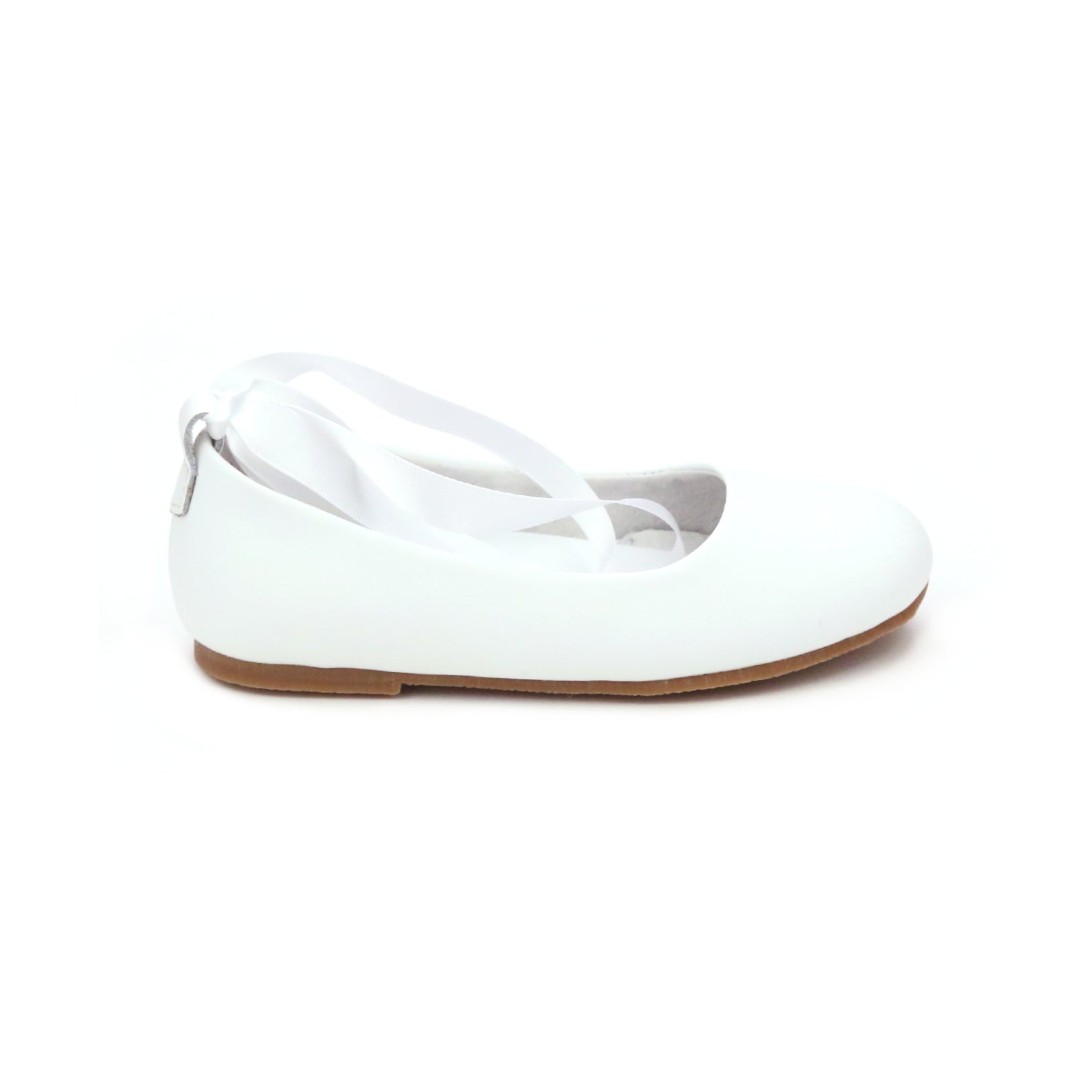 L'Amour Sylvie Laced Leather Flat Flats