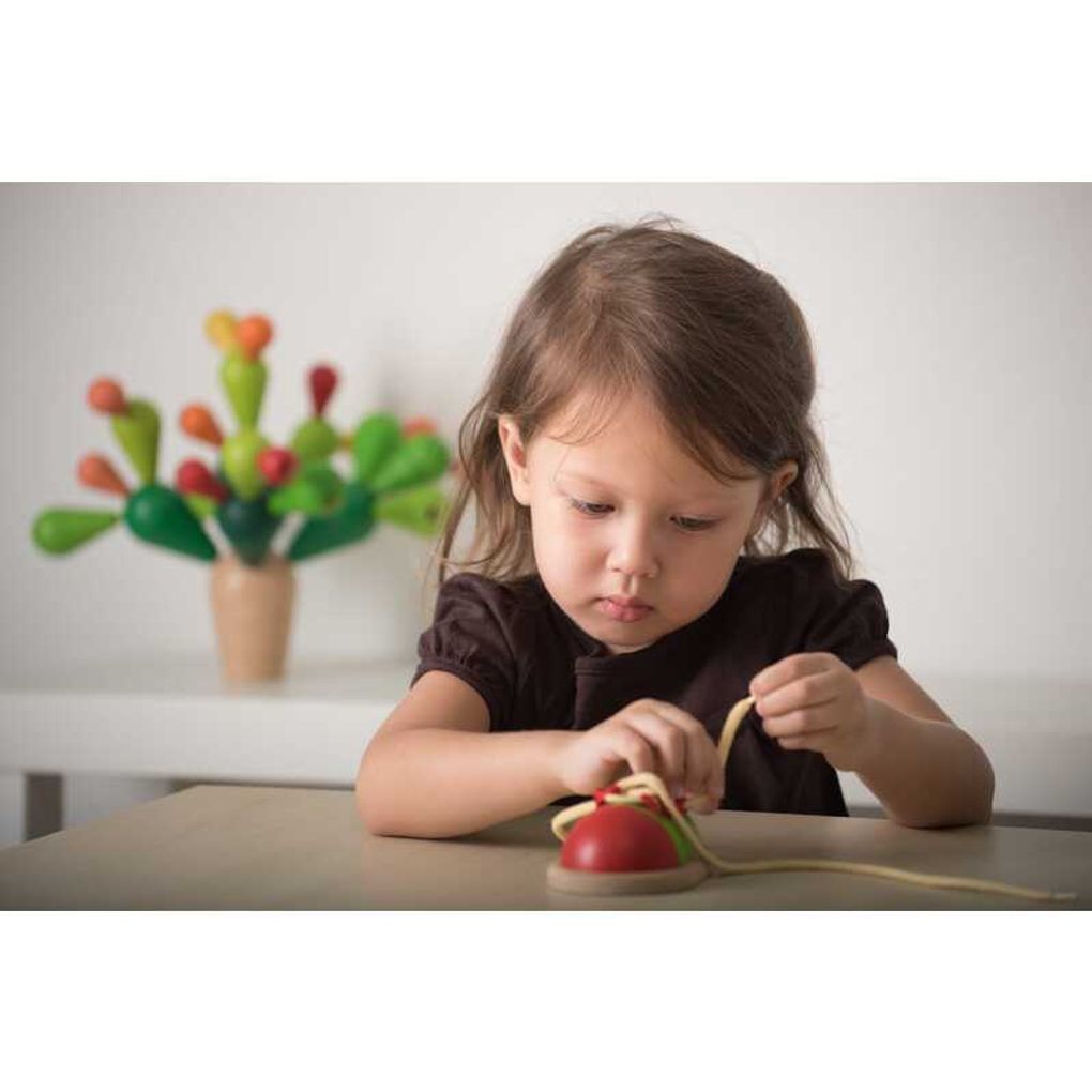 PlanToys Tie Up Shoe Dexterity Game