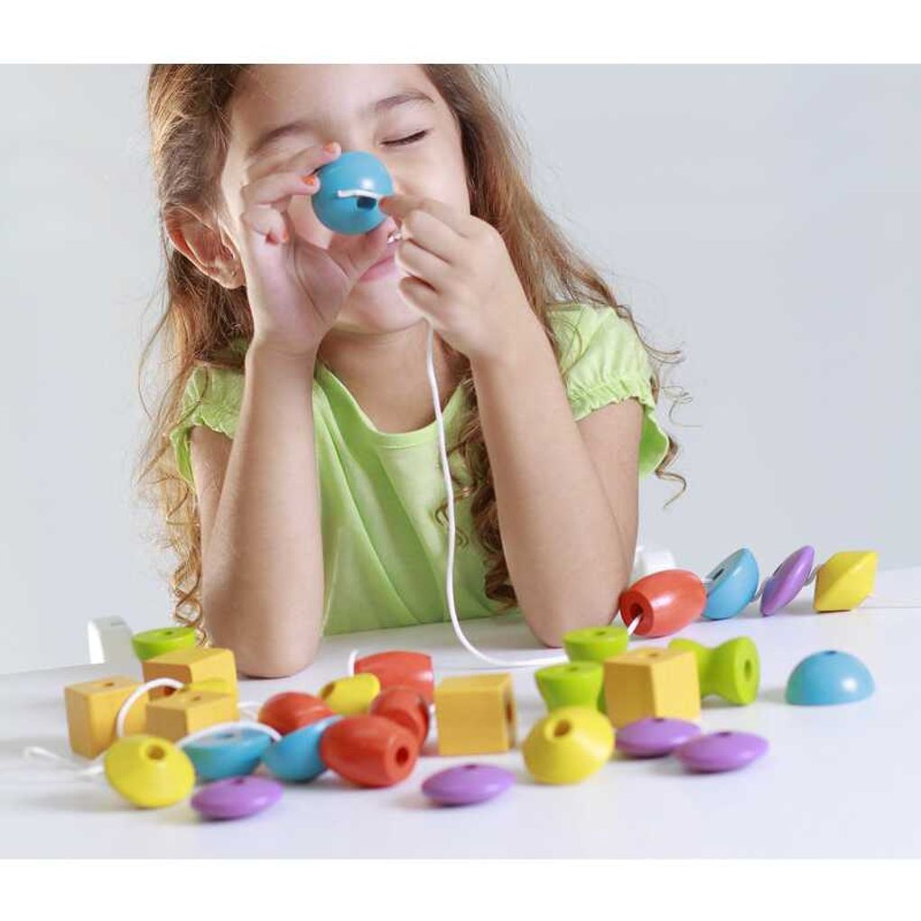 PlanToys Lacing Beads Lacing Toy