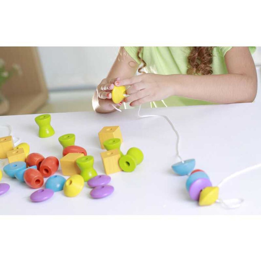 PlanToys Lacing Beads Lacing Toy