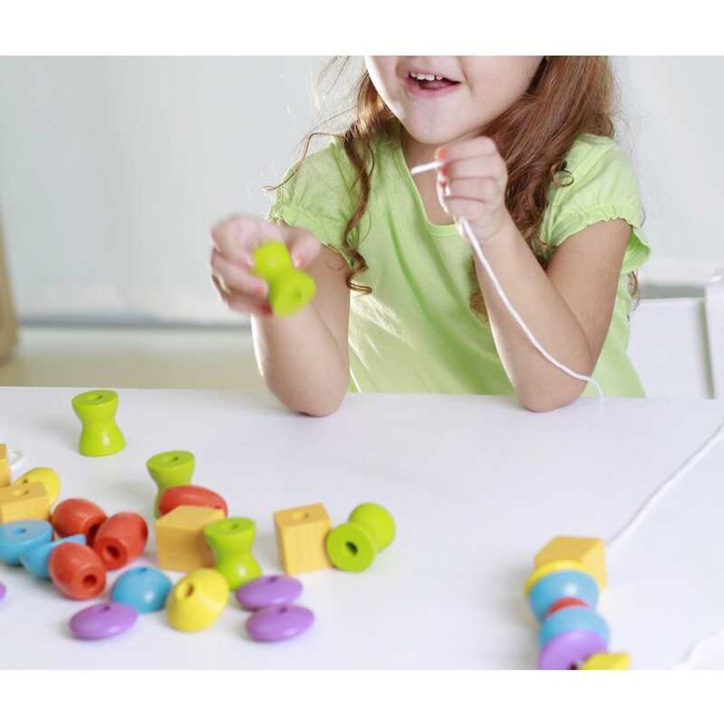 PlanToys Lacing Beads Lacing Toy