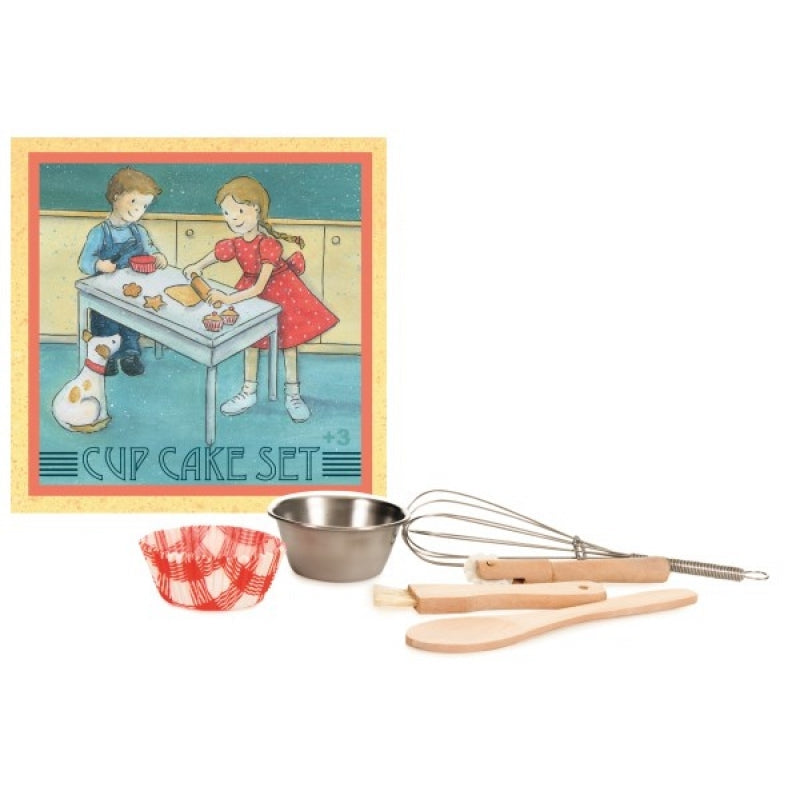 Egmont Cupcake Baking Set with Recipe Play Food Accessories