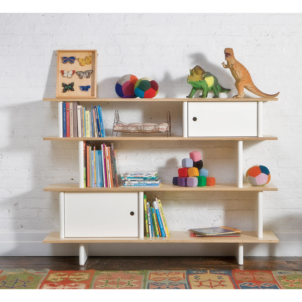Oeuf Mini Library - Toy Storage & Books Shelf Shelves