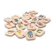 PlanToys Hand Sign Alphabet A-Z Alphabet Toy