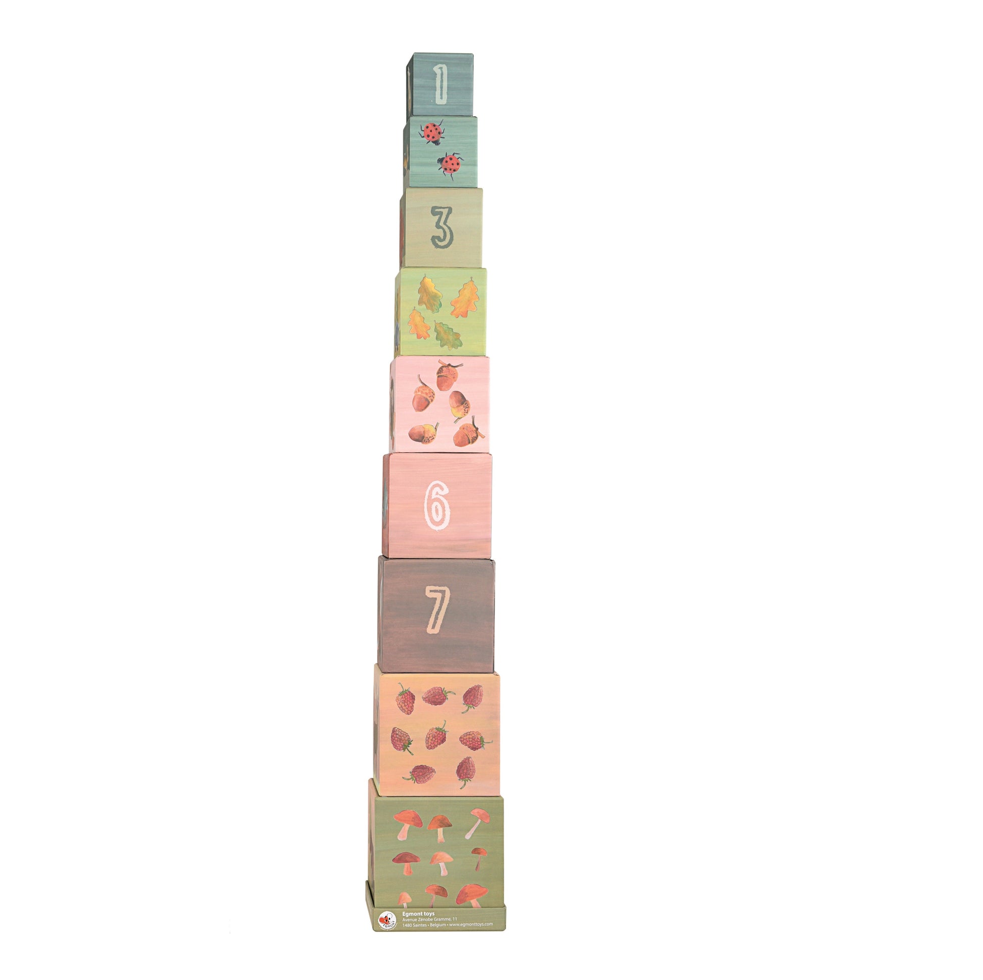 Egmont Pyramid 1.2.3. Forest Baby Developmental Toys