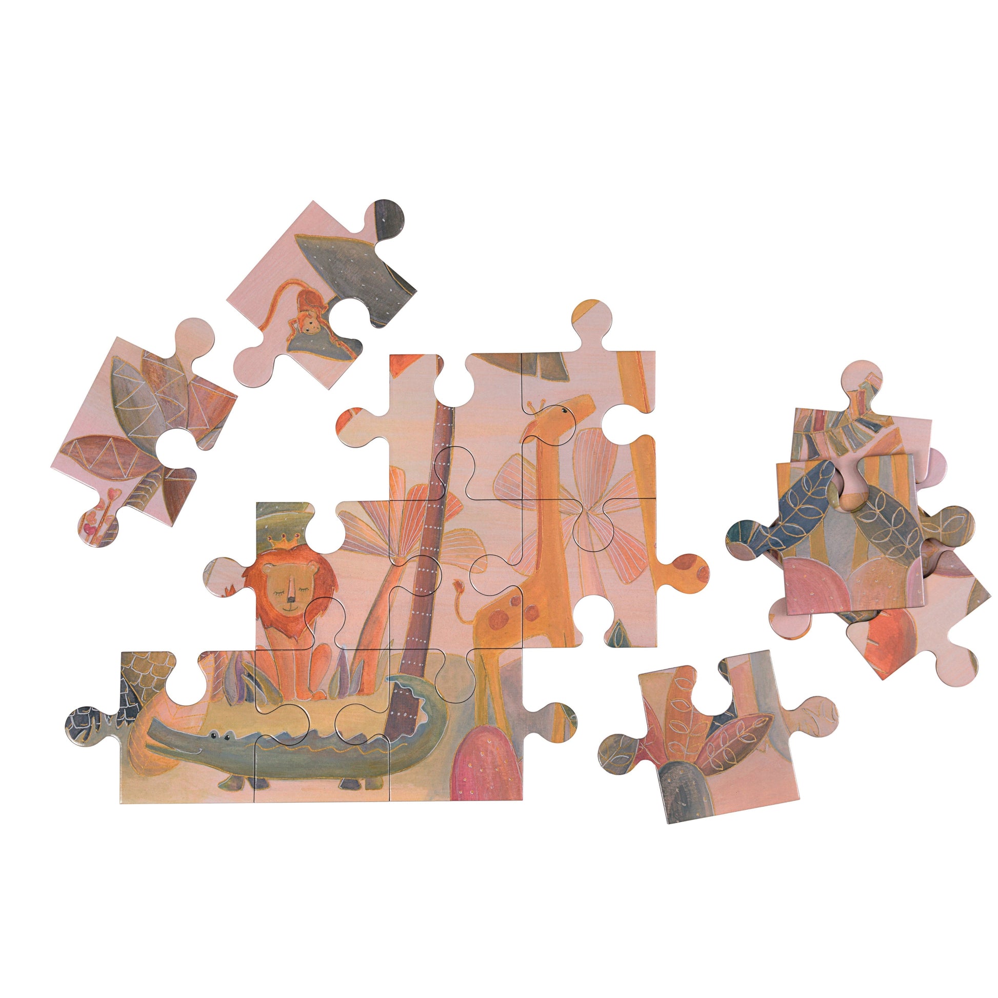 Egmont 40-piece Floor Puzzle: Jungle