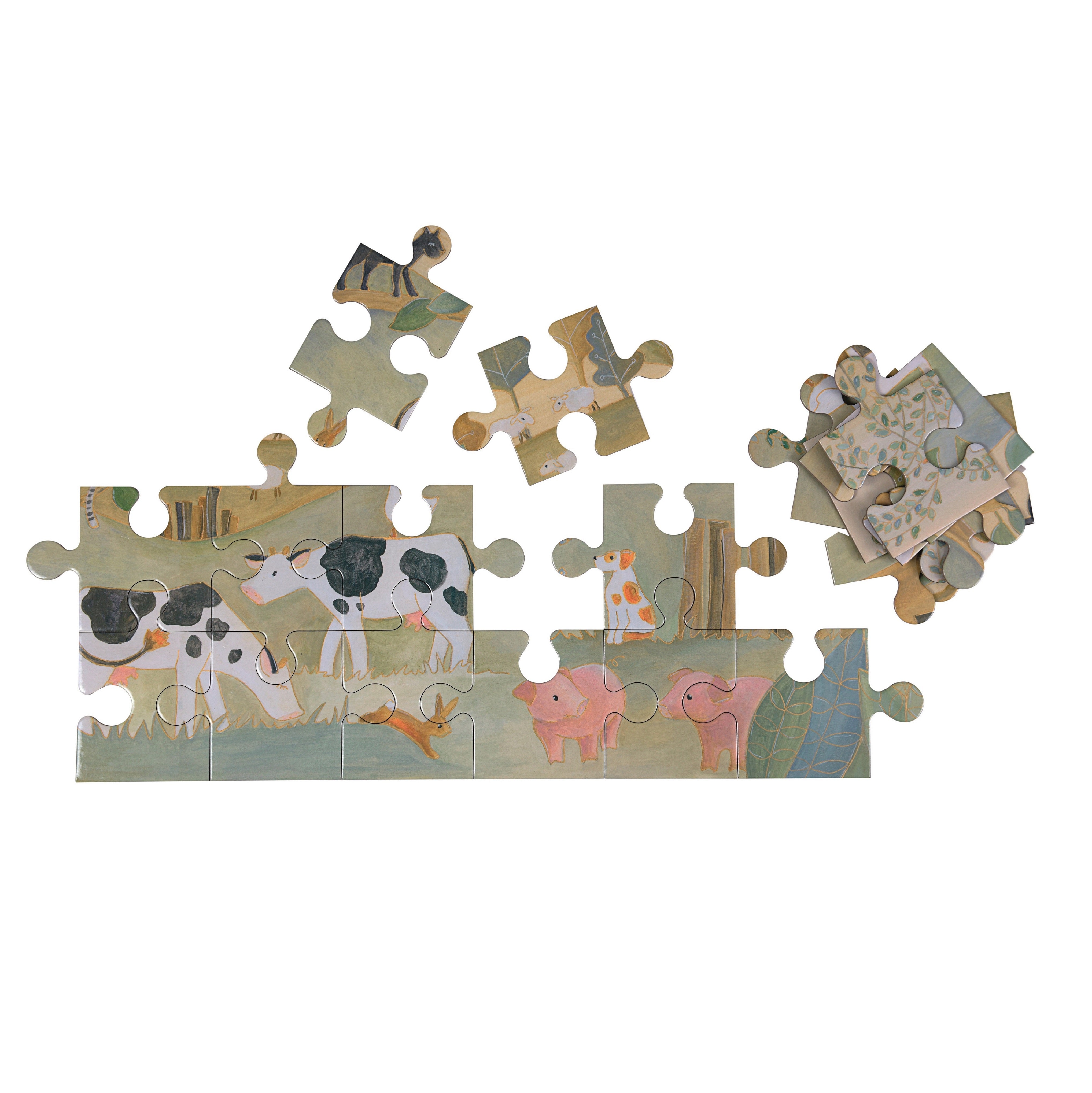 Egmont 40-piece Floor Puzzle: Countryside Puzzles