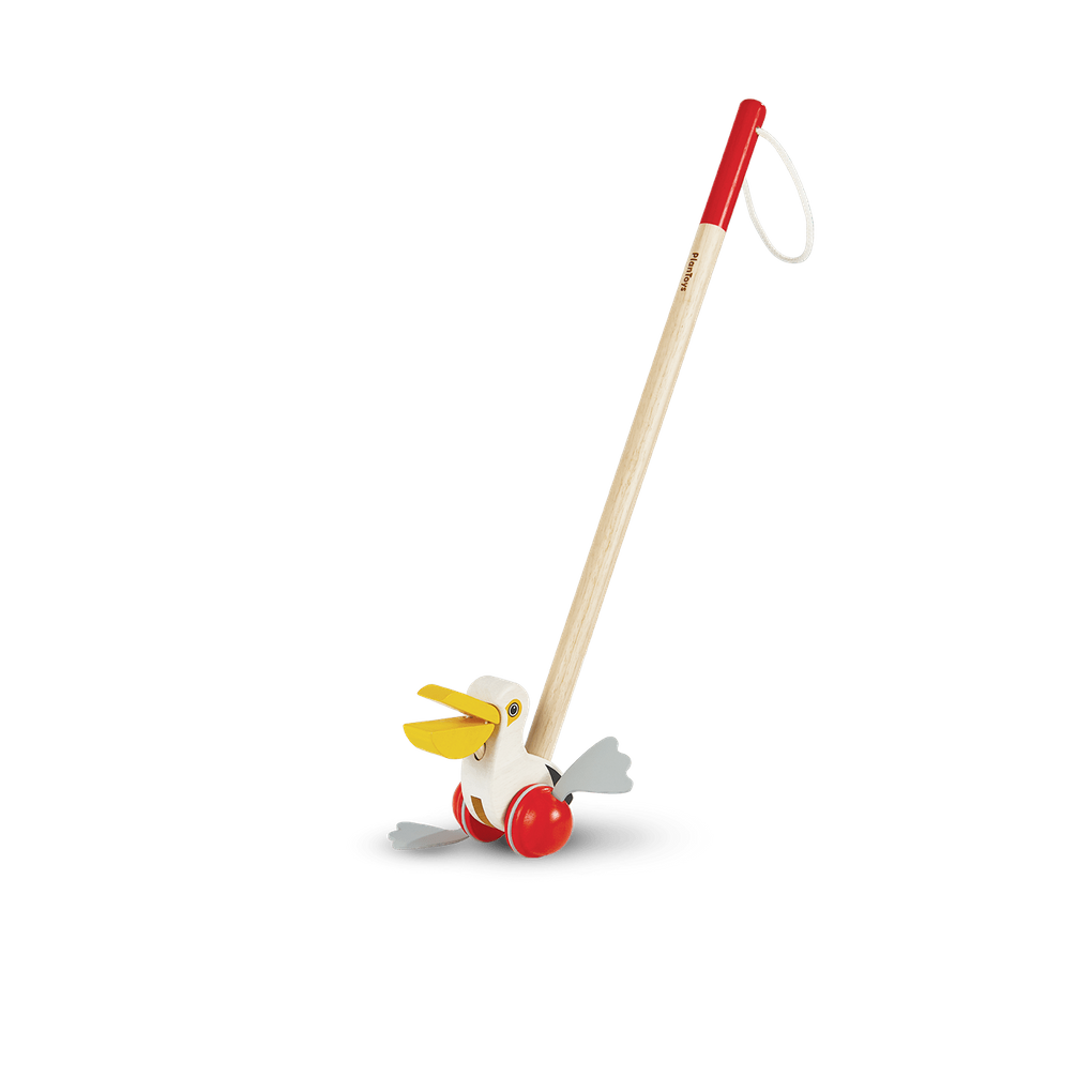 PlanToys Push Along Pelican Push & Pull