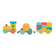 Egmont Wooden Pull Along Train Push & Pull