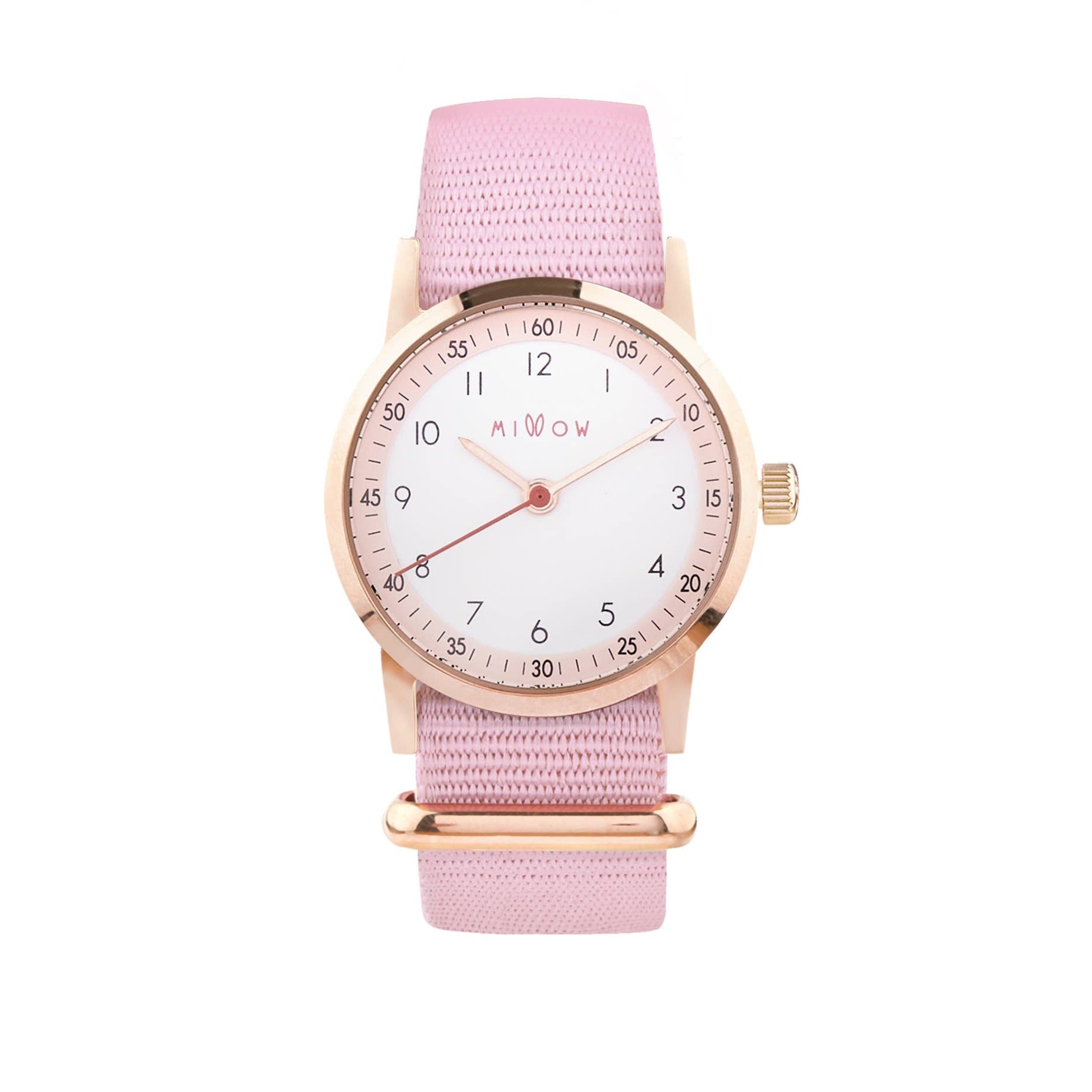 Millow Paris Millow Blossom Watch For Children - Candy Pink Strap Watche