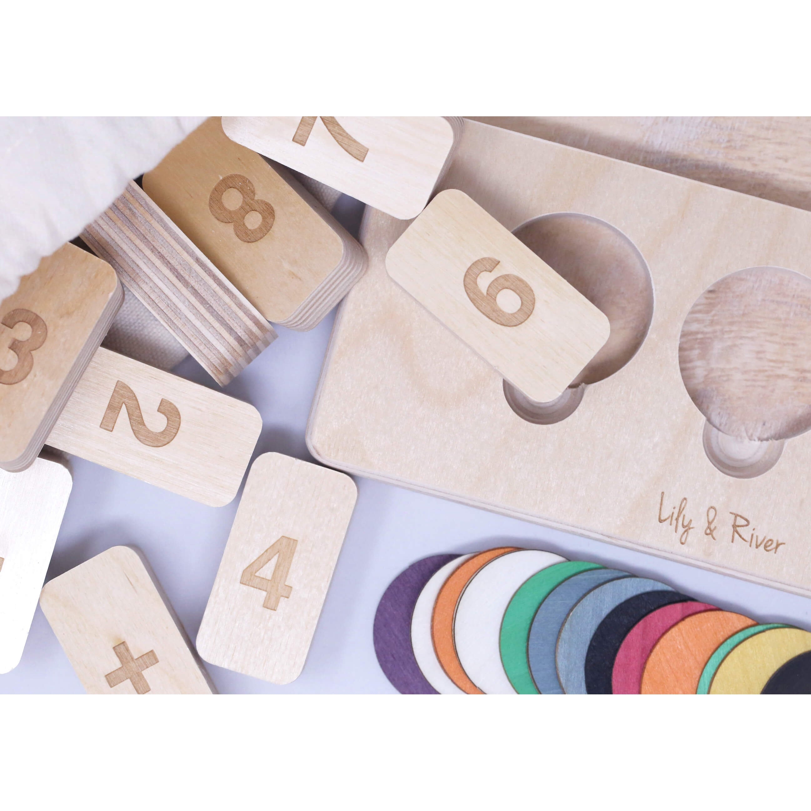 Lily & River Little Numbers Math Toys