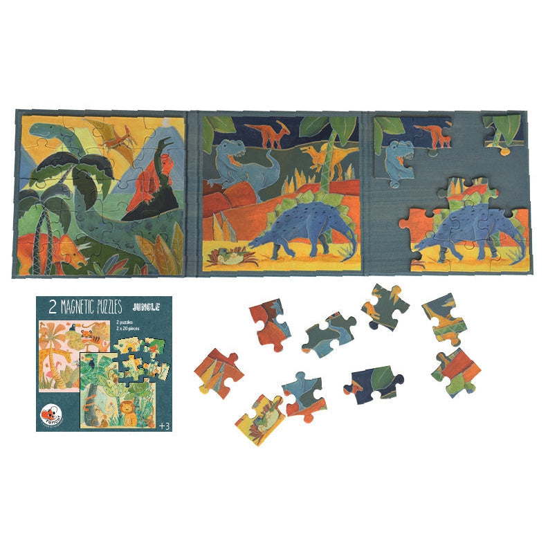 Egmont Magnetic Puzzle - Dino Puzzles