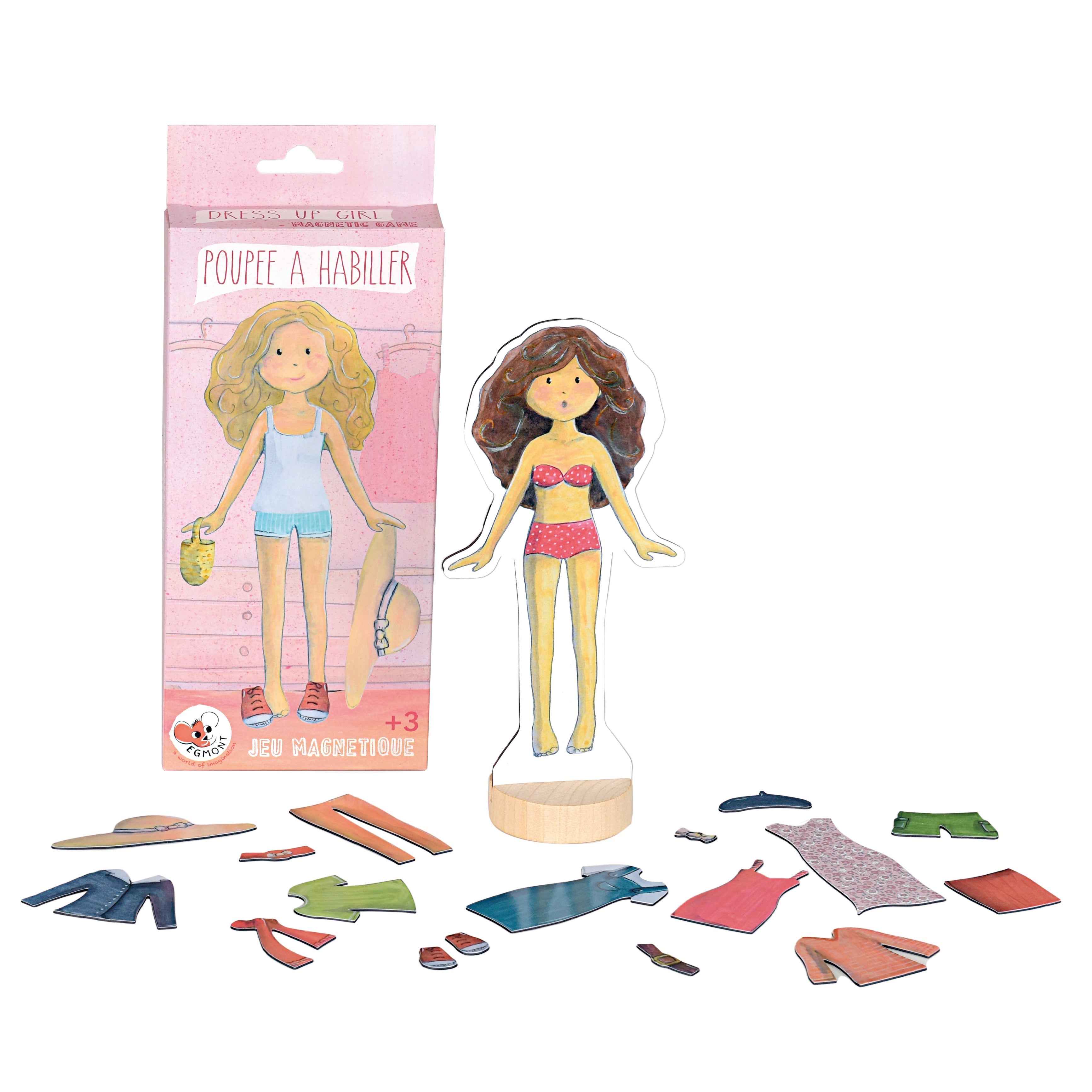 Egmont Dress Up Girl Magnet Pretend Play